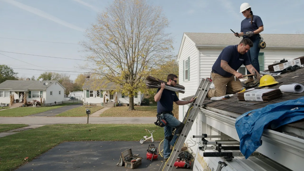 Local Roofing Contractors in Germantown, IL near me
